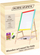 Tabla druri dyanshme Kruzzel 23546, faqe me shkumës, faqe dry erase, natyrale