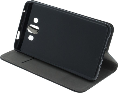 Kapak telefoni Smart Magnetik për Samsung Galaxy A52 A52s 5G, flip, lëkurë eko, i zi