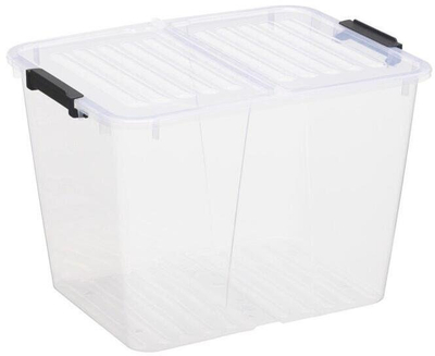 Kuti ruajtëse Plast Team Home Box Flex, 30L, plastike, transparente