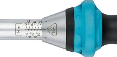 Çelës dinamometrik Hazet 5121-3CT, 20-120 Nm, metalik