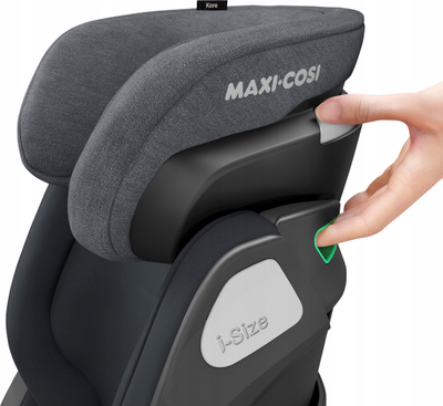 Автомобилско детско седиште Maxi Cosi Kore i Size, 100–150 см, ISOFIX, сиво графит