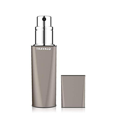 Shishe rimbushëse parfumi Travalo Obscura, e hirtë, 5 ml