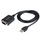 Kabllo USB në Serial Startech, 1m, DB9, Prolific Chipset, e zezë