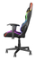 Karrige lojërash Trust GXT 716 Rizza, me ndriçim RGB, deri 150kg, e zezë