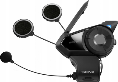 Interkom për motor Sena 30K EVO Duo, Bluetooth 5.0, 2 km, i zi