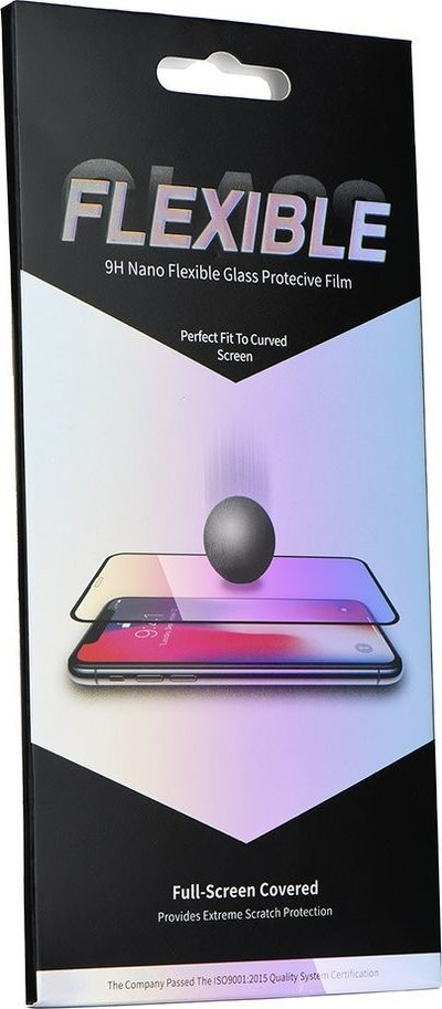 Заштита за екран Partner Tele.com флексибилно нано стакло 5D, за iPhone X Xs, црна