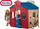 Shpi lojrash Little Tikes Playhouse Earth Colors, plastike, për kalamaj, shumëngjyrëshe