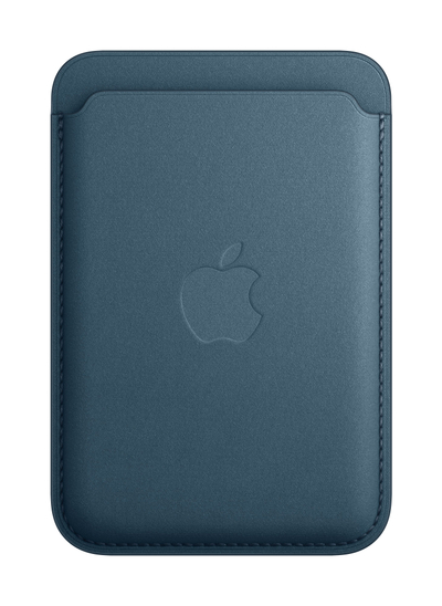 Паричник Apple iPhone FineWoven со MagSafe, Pacific Blue