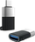 Adapter USB në USB-C XO NB149-F, OTG, i zi