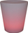 Vazo që ndriçon Eurotrail LED Round, e rikarikushme, 38 cm, e bardhë