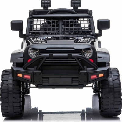 Makine elektrike për kalamaj Ramiz Jeep Dark Night, 12V, 2 motorë, e zezë