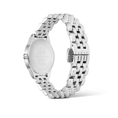 Orë për femra Daniel Wellington Ophelia Mini Ice Blue DW00100809, e argjendtë