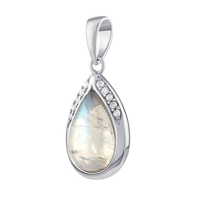 Pendant për varëse Silvego Moonstone, i argjendtë