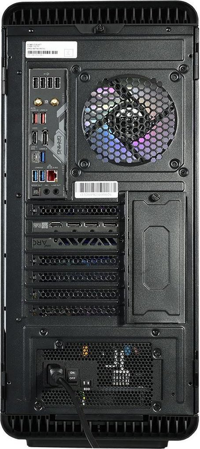 Kompjuter gaming Hiro AirFrame, Core i7 14700KF, Intel Arc A770 16GB, 32GB RAM, 1TB SSD, i zi