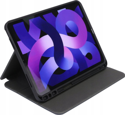 Mbulesë tablet-i Pomologic BookFolio për iPad Air 10.9\" 4 5G, me kapak folio, ngjyrë antracit