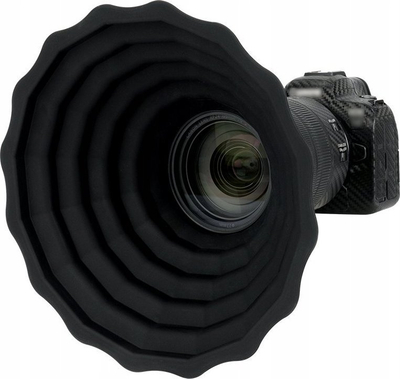 Hood objektivi JJC LH-ARLII, për lente 73-88 mm, i zi