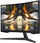 Monitor Samsung Odyssey G55A, 27", WQHD, i zi