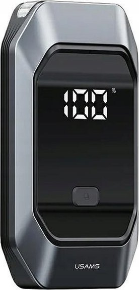 Startues makine Usams Jumpstarter ZB284ZD, power bank 8000mAh, dritë LED, i zi
