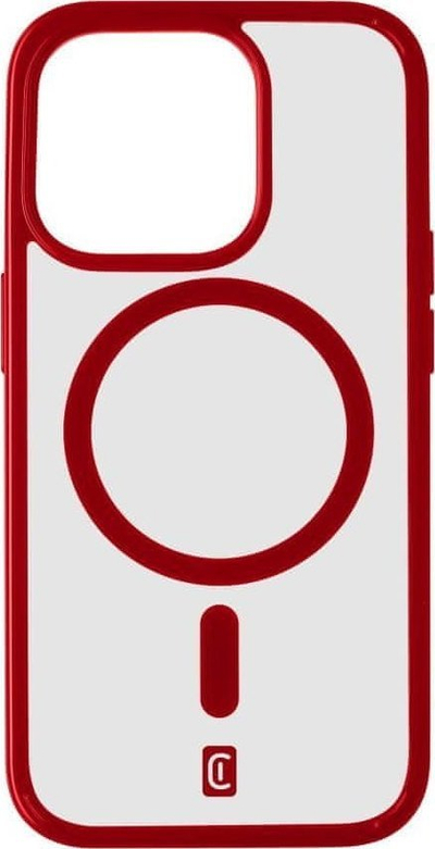 Mbrojtëse telefoni Cellularline Pop MAG, MagSafe, për iPhone 15 Pro Max, e kuqe