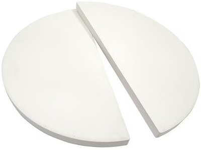 Gur pice TunaBone Half Moon, 170mm, për Kamado 21", i bardhë