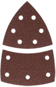 Letër bluarëse Bosch 2609256A62, granulim 60, fiksim me velcro, e perforuar