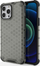 Kapak telefoni Hurtel Case Honeycomb për iPhone 13 Pro Max, mbrojtës hibrid, i zi