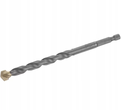 Spiral për muraturë Stanley Hex Shank, 12mm, 152mm, metalike