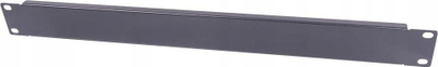 Panel mbulues rack DVR CCAS-PZ-01U, 1U, për kabinete CCSS dhe CCSW, i zi