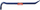 Леве челик Awtools AW Crowbar, 18x18mm, 700mm, црна