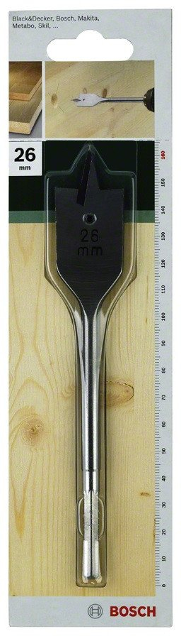 Bit i sheshtë për dru Bosch 2609255272, 30mm