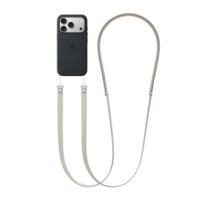 Apple Crossbody Strap, Tan