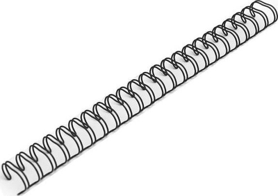 Spirale teli Argo 14.3mm 3:1, A4, 100 copë, të zeza