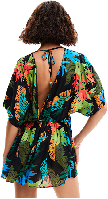 Fustan për femra Desigual Women's Tropical Print, shumëngjyrësh