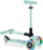 Trotinet për kalamoj Globber Foldable Scooter, 3 rrota, rrota me drita LED, mint