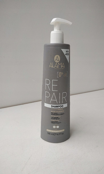 Shampo flokësh Alama Repair, me keratinë, për flokë të dëmtuara, 500 ml