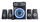 Kuti bokse Trust GXT 658 Tytan, sistem 5.1 me subwoofer, e zezë