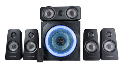 Kuti bokse Trust GXT 658 Tytan, sistem 5.1 me subwoofer, e zezë