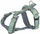Set qafore dhe zinxhiri Trixie Premium Trekking, 36 44x1.5cm, për qen të vegjël, jeshile grafit