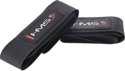 Rripa trajnimi për deadlift HMS F4433, material SBR, set 2 copë, të zinj