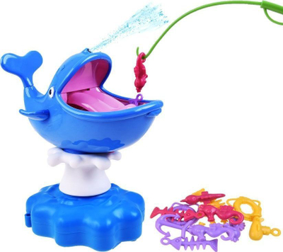 Lojë tavoline Splash La Baleine GR0331, elektronike, me ujë, blu