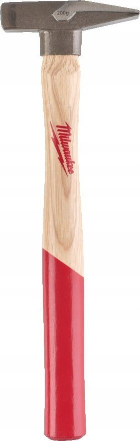 Çekiç Milwaukee Hickory Locksmith 200 g, me dorezë druri, i kuq