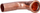 Gypthyes Kan-therm Copper Press 90° nipple elbow, 18 mm, bakër