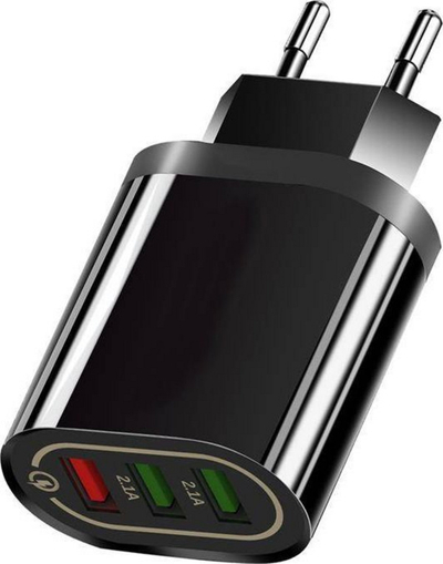 Karikues muri Gonga, 3 porta USB, Quick Charge, i zi