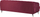 Divan Beliani Sletta, 3 veta, kadife, burgundy