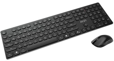 Set tastiere dhe mi MSI FORGE K210, wireless, layout US, i zi