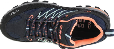 Këpucë trekking për femra CMP Rigel Low Wmn 3Q54456, waterproof, taban Ortholite, blu navy
