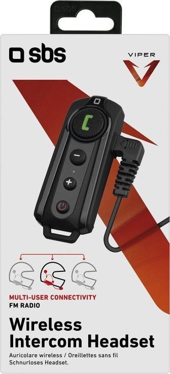 Interkom motori SBS TEMOTOINTERCOMK, Bluetooth, deri nja 1 km, i zi