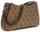 Çantë shpatulle Guess Noelle II, 3 ndarje, crossbody, bezhë