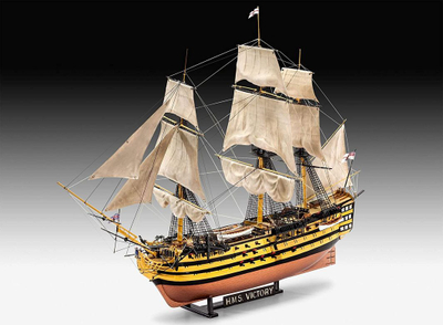 Model anije Revell H.M.S. Victory 05408, shkallë 1/225, set me bojëra edhe ngjitës, shumëngjyrësh