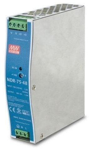 Furnizues energjie Ernitec 48V, 75W për shinë DIN